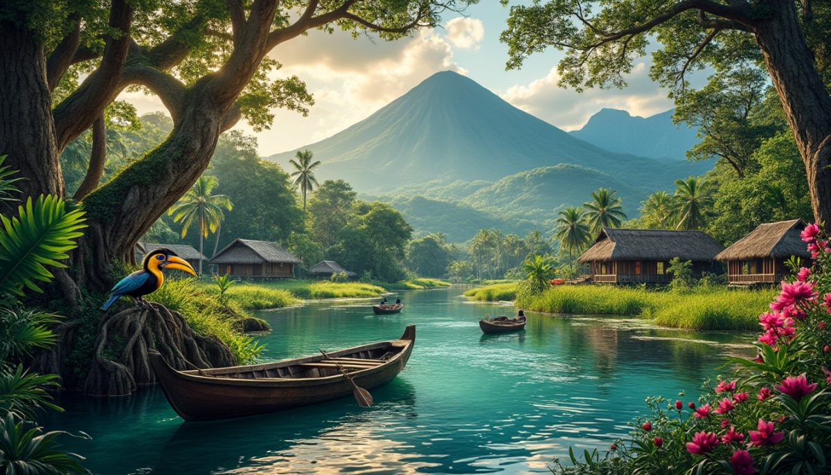 découvrez l'île de sumatra en indonésie, un véritable trésor naturel et culturel. explorez ses paysages époustouflants, sa faune unique et ses villages authentiques. consultez notre guide pour savoir que voir, que faire et comment organiser efficacement votre voyage inoubliable sur cette fascinante île.